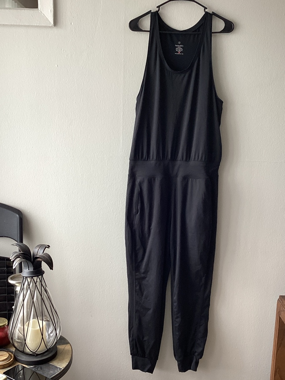 Sweaty Betty Black Sleeveless Jumpsuit